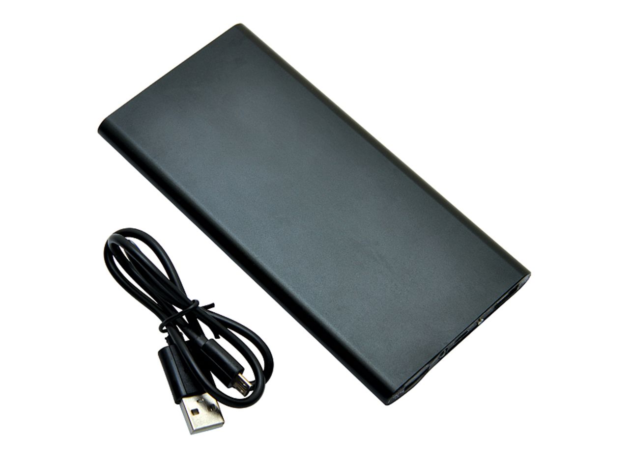 Powerbank 'City', 8000mAh, black aluminum - Powerbanks - Electronic ...