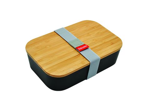 Glass Bento 'Iwaki' with bamboo lid - Bento - lunchboxes - Outside meals -  Baladéo®