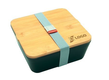 Bento 'Saitama', black, with bamboo lid - Bento - lunchboxes - Outside ...